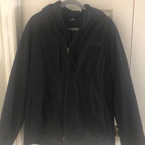 North face men’s size large black coat